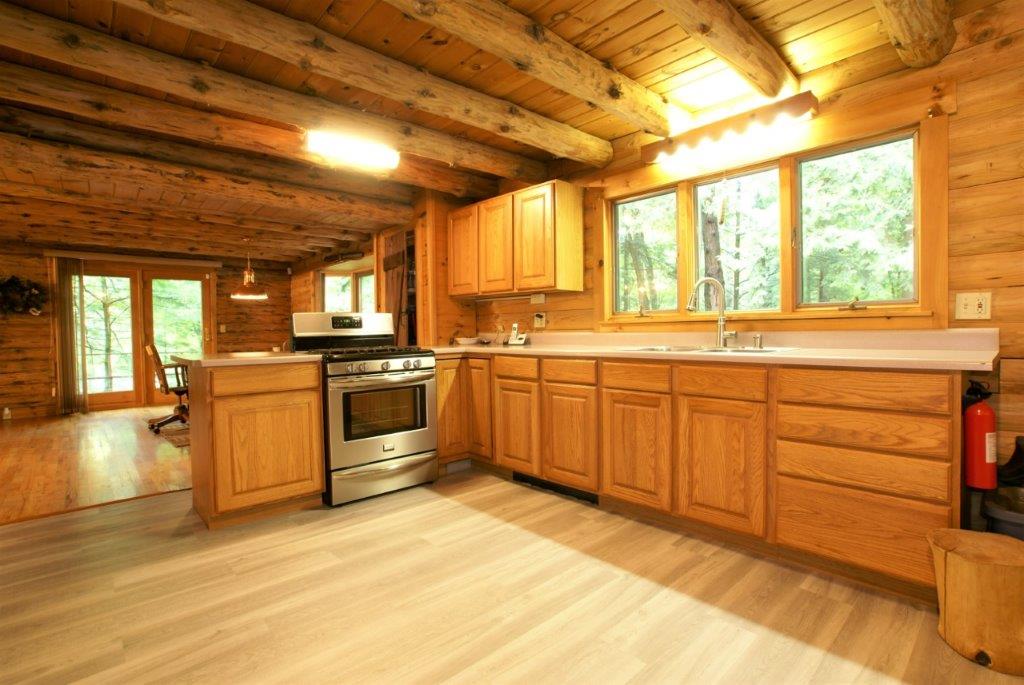 Your Waterfall Wooded Privacy Kitchen